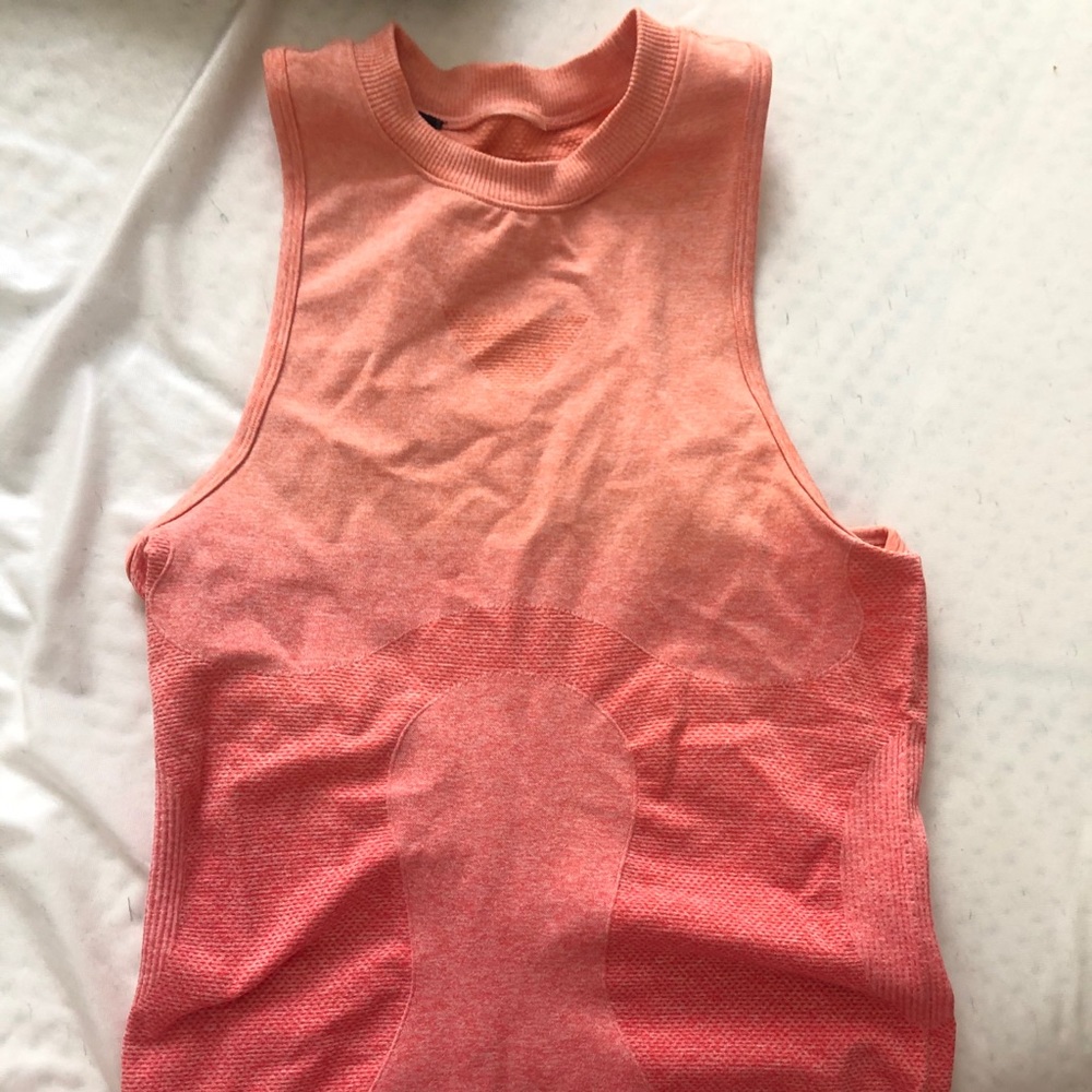 Pink Ombré Gymshark top